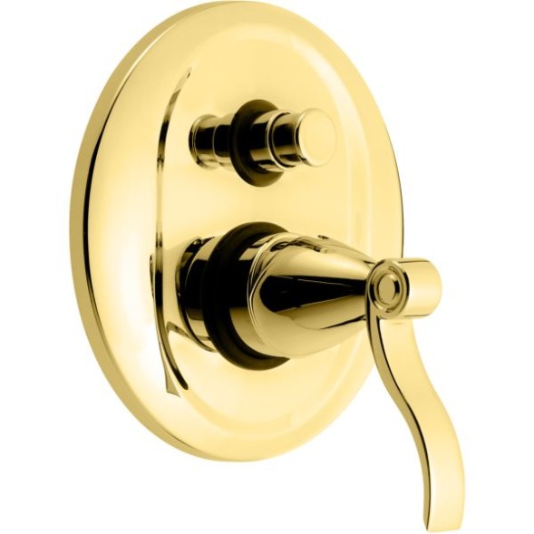 Emmevi Abel, смеситель внутристенный, с переключателем на 2 выхода, цвет золото 39019/OR