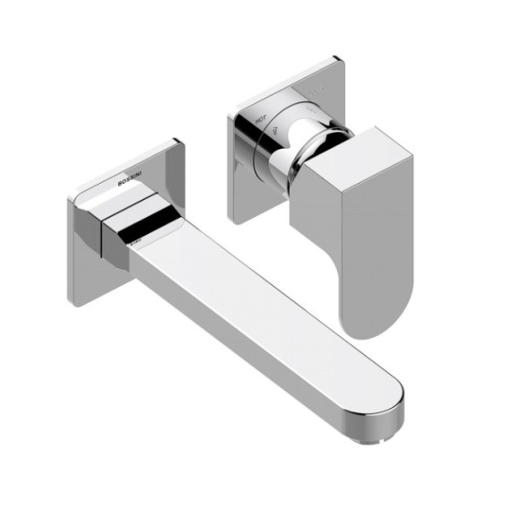 Смеситель для раковины Bossini Gillo Z00732.030 настенный встраиваемый внешняя часть цвет хром