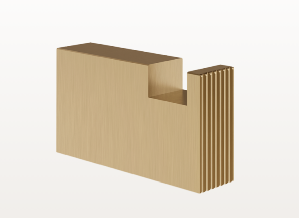 Gessi Крючок, Inverso Rigato, шгв 15*60*35, цвет черный металл  73521#706