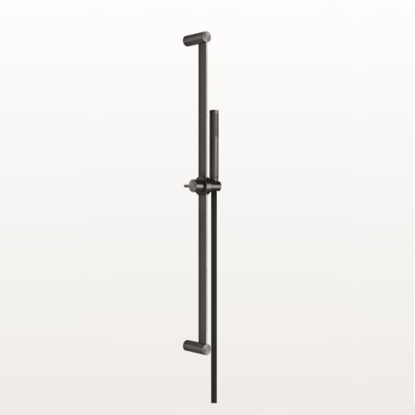Gessi Душевой гарнитур, 316 Bath Shower, 25, цвет черный брашированный металл  54044#707