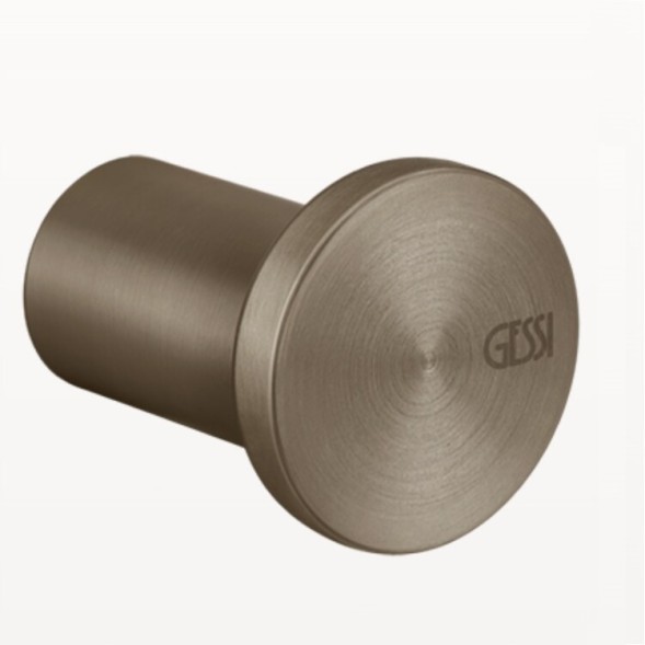 Gessi Крючок, 316, шгв 28*45*28, цвет брашиварованная бронза