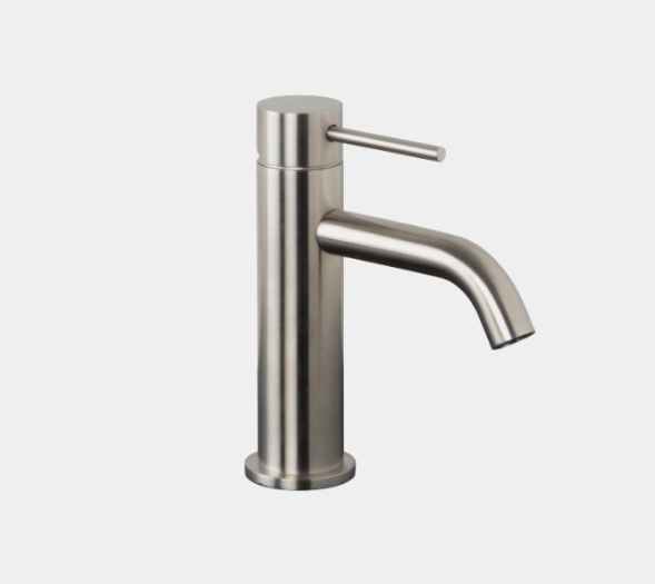 Смеситель для раковины, Fima Carlo Frattini, Spillo Steel, цвет-нержавеющая сталь F3071INOX