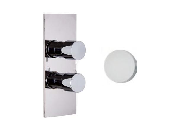 Смеситель для душа, Fima Carlo Frattini, Fimatherm, на 2/3 потребителя, цвет-белый матовый F3939X7BS