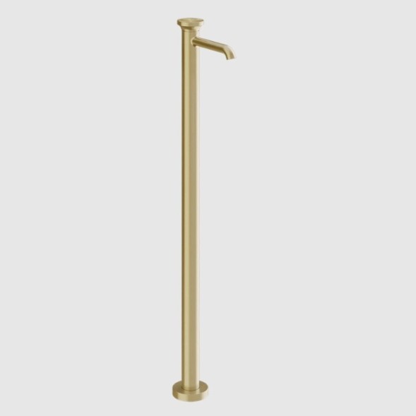 Gessi Смеситель для ванны, Origini, напольный, цвет Латунь матовая  66095#727