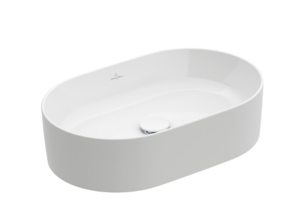 Villeroy&amp;Boch Раковина, Collaro, шгв 550*440*160, отверстия для смесителя-отсутствуют, цвет-альпийский белый 4A335801