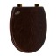 Сиденье с крышкой SIMAS ARCADE с микролифтом цвет орех бронза AR009BR