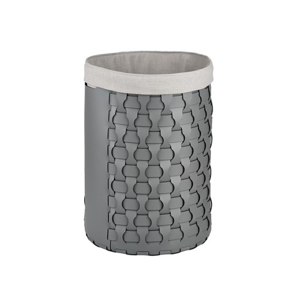 Корзина для белья COLOMBO DESIGN ADJ 2057.03/01 напольная цвет серый/черный