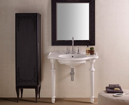 Нога GLOBO PAESTUM керамическая под раковину цвет белый PA075BI