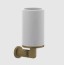 Gessi Стакан, Inciso, шгв 75*105*176, цвет белый#Матовая латунь  58507#727