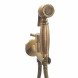 Гигиенический душ со смесителем Webert Elio EL870302065, бронза