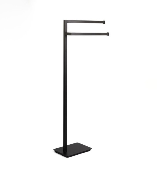 Stil Haus Urania, стойка: 2 полотенцедержателя, цвет черный матовый