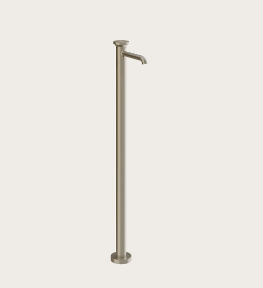 Gessi Смеситель для ванны, Origini, напольный, цвет Никель матовый