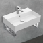 Villeroy&amp;Boch Раковина, Memento 2.0, шгв 500*420*135, отверстия для смесителя-отсутствуют, цвет-альпийский белый 4A225F01