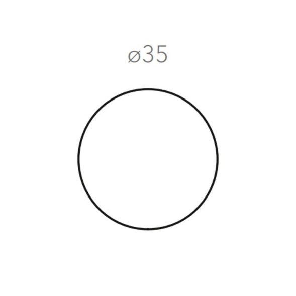 Плейсмат COLOMBO DESIGN ADJ 004.10/16 настольный двухсторонний цвет белый/панна котта