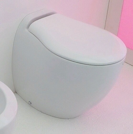 Сиденье с крышкой Artceram Blend с микролифтом цвет белый BLA006 01