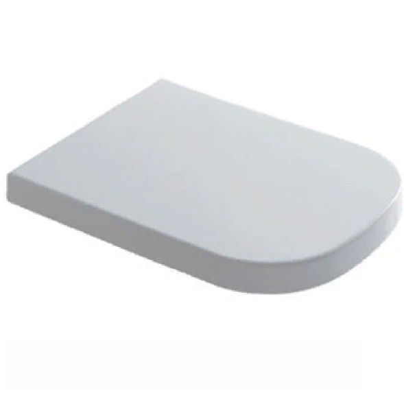 Сиденье с крышкой GALASSIA Meg11 5415 цвет белый глянцевый