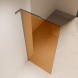 Vincea Душевая перегородка Волк-Ин (Walk-In) VLSW-1H900GSGM, 900*2000, вороненая сталь, стекло янтарь