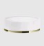 Gessi Мыльница, Inciso, шгв 115*115*35, цвет белый#Матовая латунь  58525#727