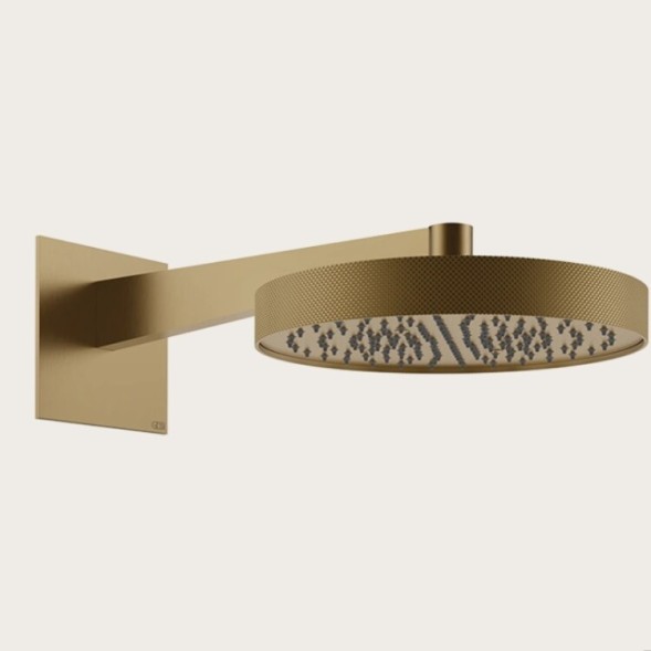 Gessi Верхний душ, 250*250, цвет черный металл  63348#706