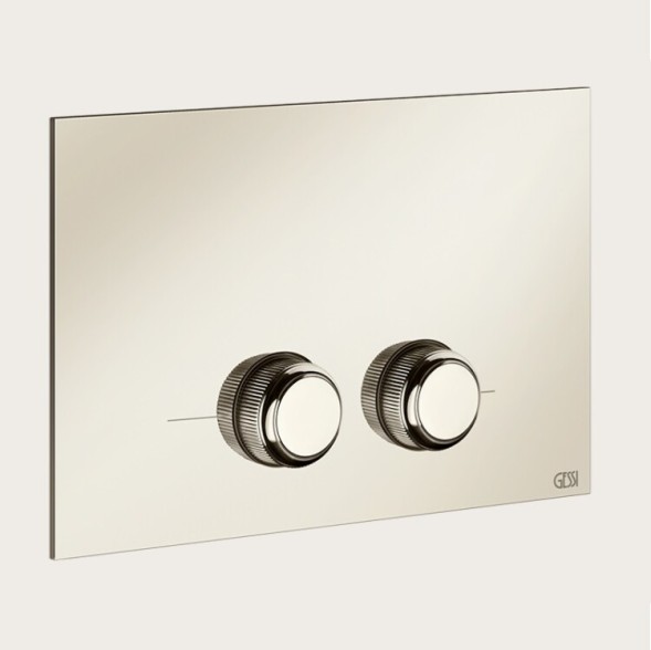 Gessi Клавиша смыва, VENTI20, для унитаза, шгв 245*17*155, цвет золото   54651#246