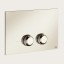 Gessi Клавиша смыва, VENTI20, для унитаза, шгв 245*17*155, цвет золото   54651#246