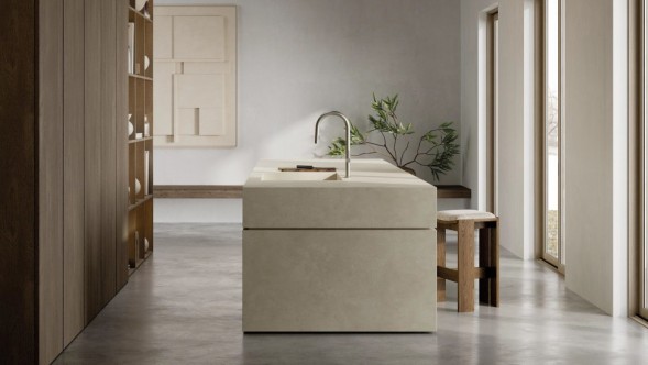 Смеситель KLUDI AUREA 55852N575 для кухни с выдвижным изливом