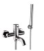 Daniel Tokyo, однорычажный смеситель для ванны c набором для душа, цвет хром