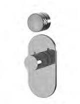 Смеситель для душа, Fima Carlo Frattini, Fimatherm, G COLLECTION, на 1 потребитель, цвет-никель брашированный F5623X1GSN