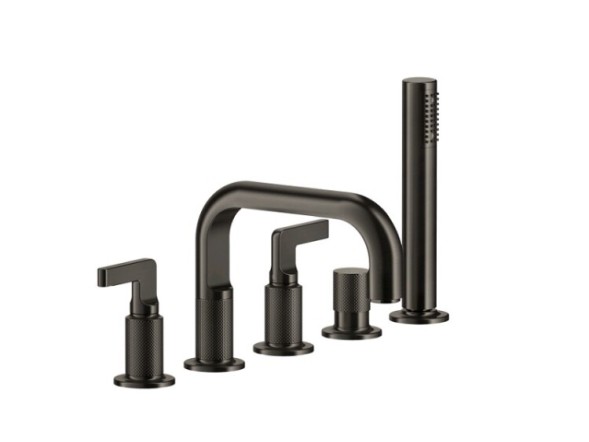 Gessi Смеситель для ванны и душа, Inciso, цвет латунь состаренная 58040#713