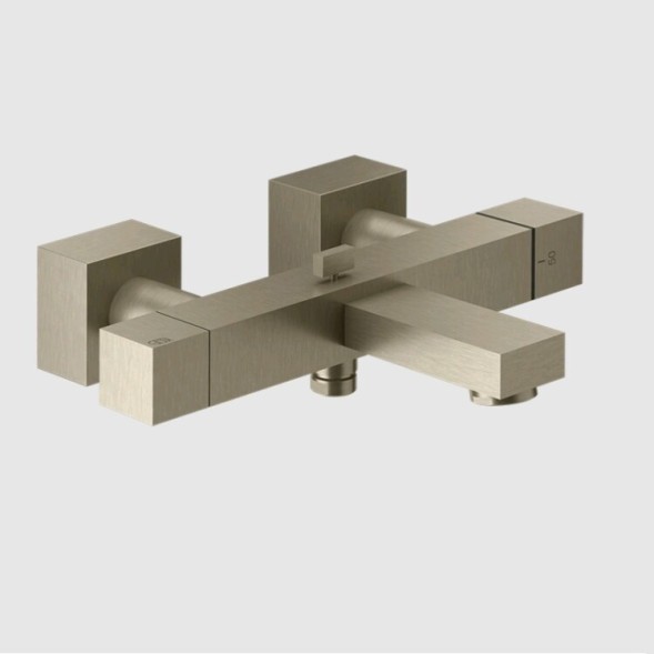 Gessi Смеситель для ванны и душа, Rettangolo, цвет Никель матовый 20111#149