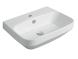 Раковина SIMAS BADEN BADEN подвесная или накладная с одним отверстием цвет белый BB10