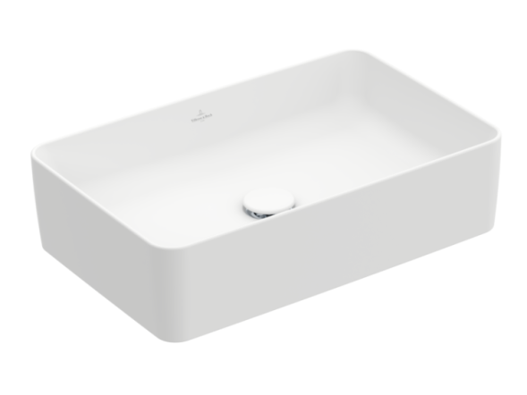 Villeroy&amp;Boch Раковина, Collaro, шгв 560*360*145, отверстия для смесителя-отсутствуют, CeramicPlus, цвет-альпийский белый 4A1956R1