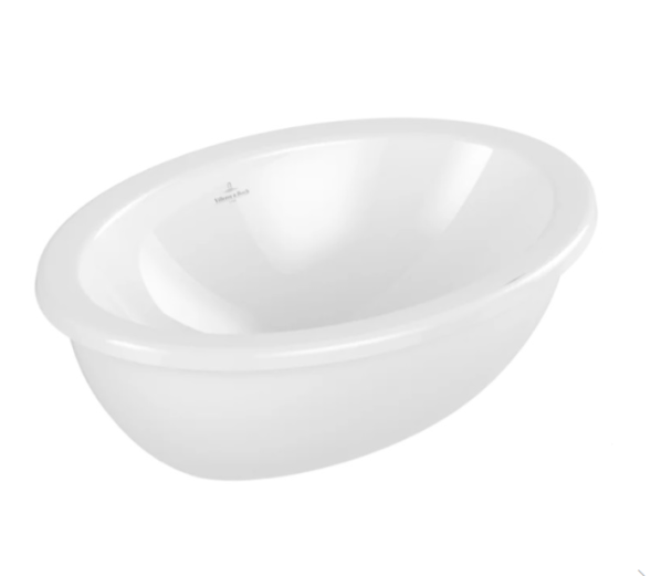 Villeroy&amp;Boch Раковина, Loop&amp;Friends, шгв 430*280*185, отверстия для смесителя-отсутствуют, цвет-альпийский белый (белый Alpin) 4A530001