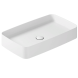 Раковина GALASSIA SMART B 7415 MT накладная без отверстий без перелива цвет белый матовый