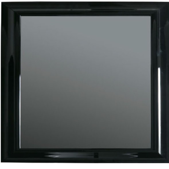 Зеркало в рамке GALASSIA ETHOS 8487 NE цвет черный глянцевый