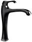 Emmevi Ares, однорычажный кухонный смеситель (излив 21,6 см), без донного клапана, цвет черный матовый 76007/NEO