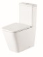 NOFER Унитаз напольный с бачком,сиденье s/close  ARLES 23033 белый