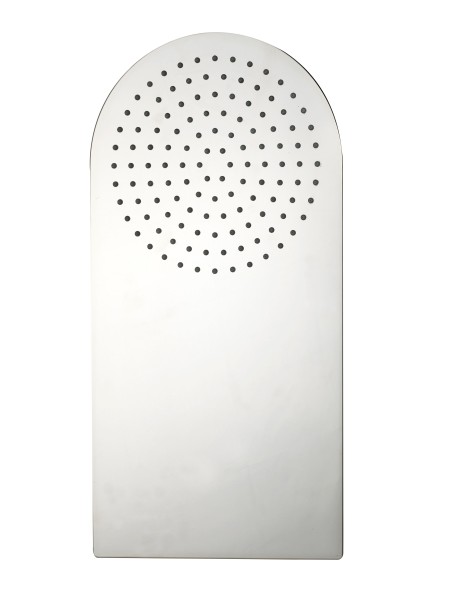 AQG, квадратный кронштейн CCT для душа со встроенным водоотводом, цвет хром