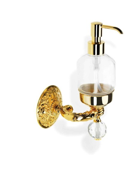 Stil Haus Noto Light, настенный дозатор со стеклом Murano, цвет хром