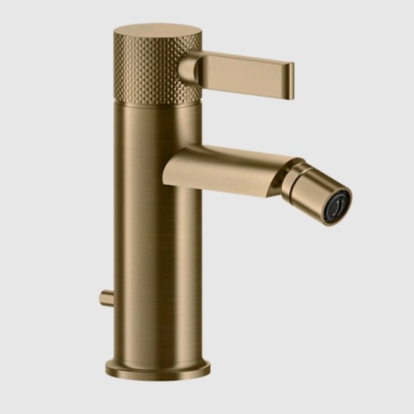 Gessi Смеситель для биде, Inciso, цвет брашированная теплая бронза  58007#726