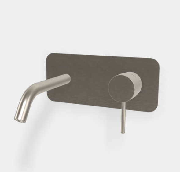 Смеситель для раковины, Fima Carlo Frattini, Spillo Up, цвет-никель брашированный F3051WX5SN