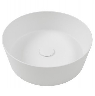 Раковина HATRIA HAPPY HOUR Y1VG01 накладная без отверстия без перелива цвет белый