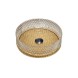 Vincea Раковина стеклянная  VBS-5GL04, 400*400*125, накладная, цвет прозрачный/золото