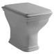 Унитаз Artceram Civitas приставной цвет серый CIV003 34 00