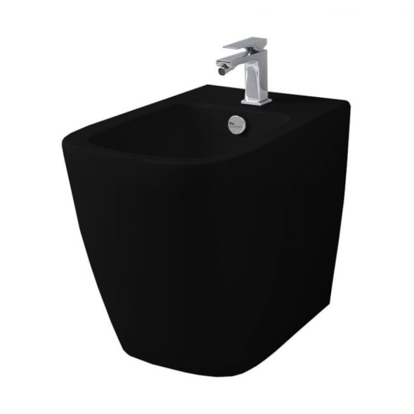 Биде Artceram A16 напольное с одним отверстием цвет черный матовый ASB002 17 00
