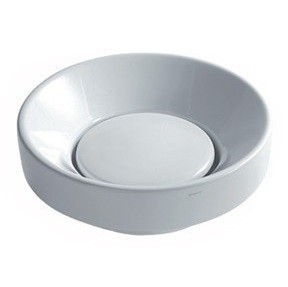 Раковина GALASSIA XES 6070 накладная без отверстий без перелива цвет белый глянцевый