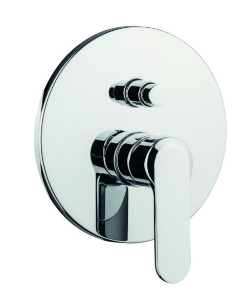 Emmevi Nefer, встраиваемый смеситель для душа с дивертером на 2 выхода, цвет брашированный никель 77019/NS