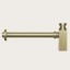 Gessi Сифон, Technical Accessories, бутылочный, 1 1#4", цвет Никель PVD  01377#720