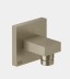 Gessi Шланговое подсоединение, Rettangolo shower, цвет черный матовый  20169#299