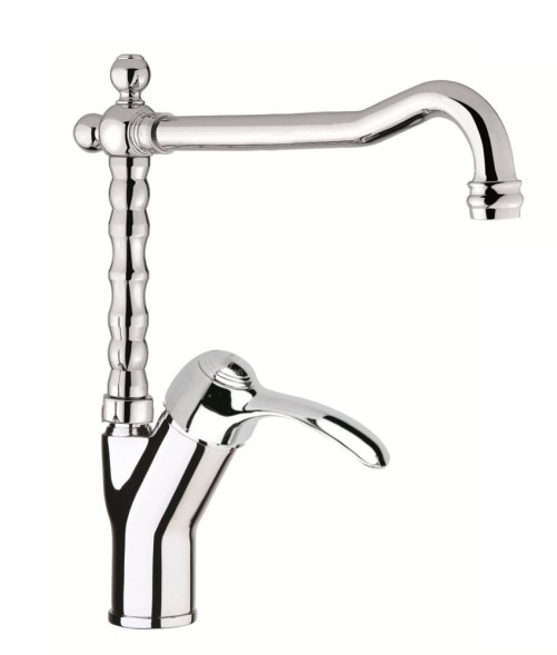 Fiore Jafar, однорычажный смеситель для кухни (излив 28 см), без донного клапана, цвет бронза